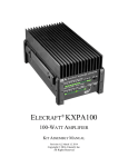ELECRAFT KXPA100 Specifications