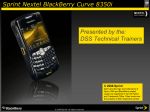 Sprint Nextel BlackBerry Curve 8350i