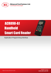 ACR89U-A1 Application Programming Interface V1.00