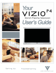 Vizio P4 User guide