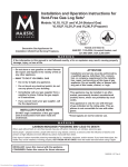 Vermont Castings VL24LP Operating instructions