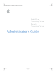 QuickTime (Darwin) Streaming Server Administrator`s Guide