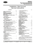 Carrier OMNIZONE 50BV020-064 Specifications