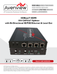 Avenview FO-HDMI-XX-MM Specifications