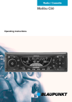 Blaupunkt MALIBU C50 Operating instructions