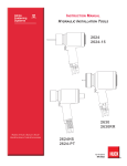 Alcoa 2630RR Instruction manual