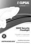 QUANTA 230W Security Floodlight Specifications