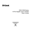 D-Link 3308TG - Switch User`s guide