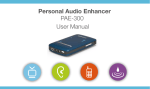 VitaSound Audio PAE-300 User manual