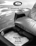 European Touch FORTE Owner`s manual