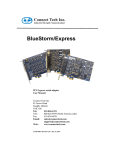 Connect Tech BlueStorm Multi-port Serial Adapter User manual