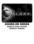 Scytek electronic 2000RS Product manual