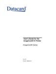 DataCard ImageCard IV User`s guide