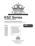 Crown Boiler KSZ200 Specifications