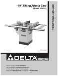 Delta 36-655 Instruction manual