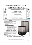 Camus Hydronics DMC103 Service manual