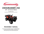 CROSSRUNNER 250 Owner`s manual