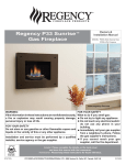 Regency Fireplace Products P33-NG4 Installation manual