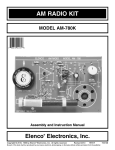 Elenco Electronics AM-780K Instruction manual