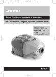 Bush BC-302 Instruction manual