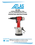 Atlas RIV938 Operating instructions
