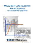 Westinghouse Teco MA7200 Plus Specifications