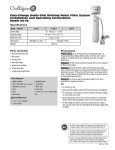 Culligan Drinking Water System Operating instructions