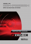 ZENEC ZE-NA2000N Instruction manual