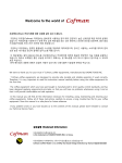 Cofman DW - 80 Instruction manual