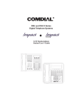 Comdial DSU II Series User`s guide