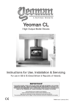 Yeoman CL8 Installation & Operating Instructions