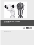 Bosch MIC Series 400 User manual