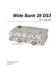 Wide Bank 28 DS3 User manual