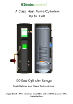 Dimplex Ec-eau Technical data