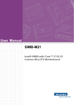 Advantech SIMB-M21 User manual