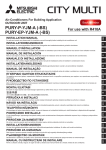 Mitsubishi City Multi PURY-P-YJM-A-BS Installation manual