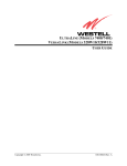 Westell Technologies Westell UltraLine 7401 User guide