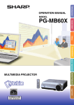 Sharp PG-MB60X Specifications