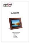 Digi-Frame 15" VIVA model User manual