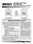 Vanguard VYGF33NRA Installation manual