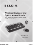 Belkin F8E832-BNDL User manual