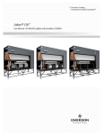 Emerson Liebert CW User manual