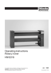 Miele HM 5316 Operating instructions