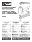 Ryobi YG200BN Operator`s manual