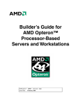 AMD OPTERON 30925 Specifications