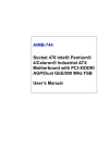 Advantech AIMB-744 User`s manual