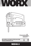 Worx WX540.3 Technical data