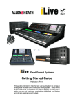 ALLEN & HEATH iLIVE User guide