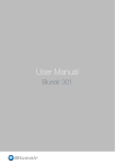 Blueair 301 User manual