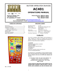 Black Box AC401A Specifications